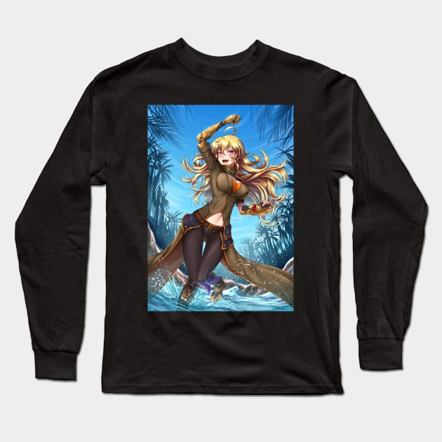 Yang ver2 Long Sleeve T-Shirt by ADSouto